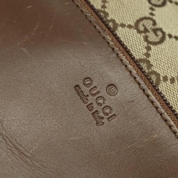 GUCCI GG Canvas Tote Bag Beige 019 0402 Auth 114245 - Picture 10 of 16